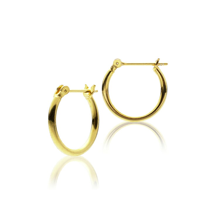 楽天市場】【P10倍】シルバー925 フープピアス 14mm 16mm 18mm  