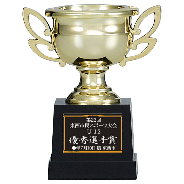 楽天市場】優勝カップ 樹脂製 10％OFF 高さ110mm 優勝カップ 盾  