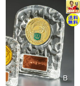 トロフィー 20%OFF 盾 ガラス 文字無料  送料無料 160mm 90種目 名入れ サッカー バスケ 野球 金メダル ガラス 盾 トロフィーガラス 相撲 空手 卒業記念 剣道 グラウ