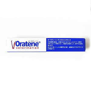 オーラティーンオーラティーン デンタルメンテナンス 70g(犬猫用口腔内洗浄ジェル)【デンタルケア、犬用マウスクリーナー、猫用マウスクリーナー、ORATENE、VETERINARIAN、犬用歯磨き、猫用歯
