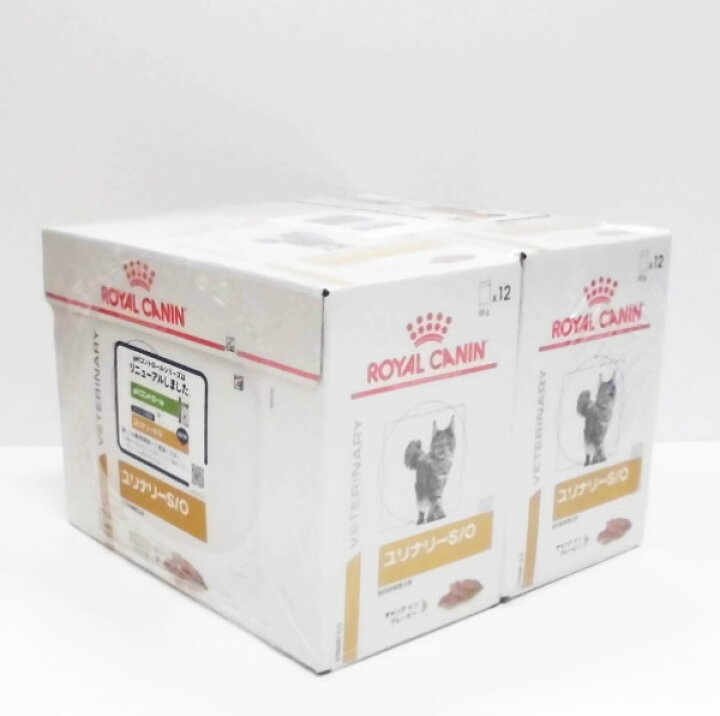 楽天市場】ロイヤルカナン猫用ユリナリーS/Oパウチ 85g×12×2パウチ×4 