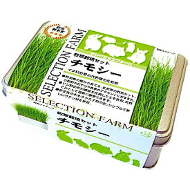 イースターセレクションファーム　牧草栽培セット　チモシー　セットorリフィル【YEASTER、SELECTION　FARM、缶付きor詰め替え用、草食小動物、ウサギ、モルモット、チンチラ、デグー、ハムスター、テンジクネズミ】