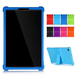 FeitLenovoTabM10HD(2ndGen)ZA6W0003JP10.1インチケースカバースタンド機能付き耐衝撃シリコンケース