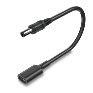 CYD15W5.5mm*2.5mmtype-cDCdP[u5V-3A}[dUSB-CPDtoDCϊP[u30cmdیϔMϊϖ