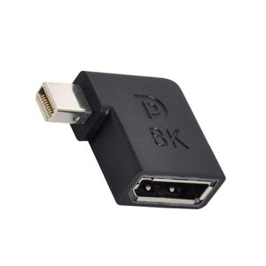 chenyang DisplayPort 1.4 �R�l�N�^�[ Mini DisplayPort - DisplayPort 8K 60hz 4K 144hz 90�x �p�x�t���A�_�v�^�[