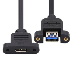 CY�P�[�u��Type-AUSB3.0���X����}�C�N��3.0Type-B���X�l�W�}�E���g�^�C�v�����P�[�u��5Gbps