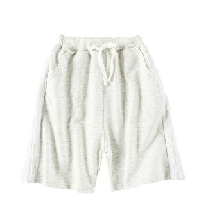 子どもショートパンツベビー短パンコットンポケット付キッズハーフパンツ半ズボンボトムス膝上体操服男の子女の子ウエストゴムカジュアル運動着スポーツ部屋着通園通学学校無地グレ…