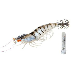 FINNECTエギ3.0号遠投ラトル内臓エギング仕掛けルアー蛸タコ釣り14.5g100mmスノータイガー