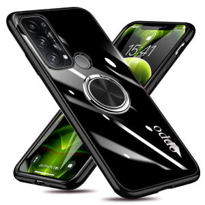 OPPO Reno5 A �P�[�X �����O �N���A ���� �ϏՌ� �X���� �X�g���b�v�z�[���t�� �X�^���h�@�\ TPU �ԍڃz���_�[�Ή� �����h�~ �h�o ���^ �y�� ��̌^ �ό`�h�~ �S�ʕی�J�o�[ �I�b�| ���m5 A �J�c