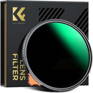 K&FCONCEPT105mm��ND�t�B���^�[ND2-ND400���w�K���XHD���𑜗͒Ⴂ���˗�360°���i�K���߉\28�w�i�m�R�[�e�B���O�����h���L�Y�h�~���^�r�f�I/���i�B�e�̃����Y�t�B���^�[(NANO-X�V���[�Y)