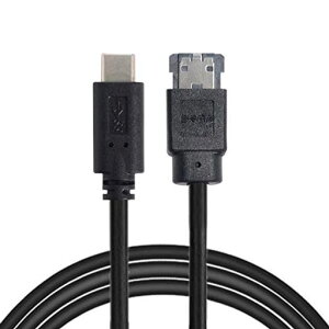Cablecc USB-CType-C����PowerOver eSATADC5V�A�_�v�^�[USB3.0����HDD / SSD/ODDeSATAp�R���o�[�^�[