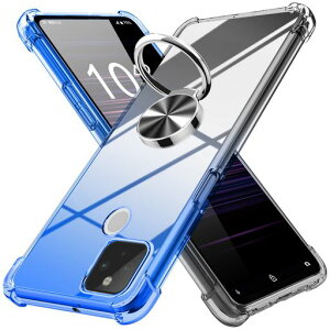 YDIHIHO �K�� Google Pixel 5A 5G �p�̃P�[�X �����O�t�� �N���A �ϏՌ� �O���f�[�V�����F �u���[�u���b�N1