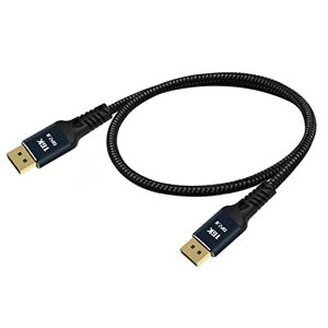 Cablecc DisplayPort 2.0 DP - DP�P�[�u�� 16K 60hz �P�[�u�� �E���g��HD UHD DP 1.4 8K 120hz PC �m�[�g�p�\�R�� TV 1M�p
