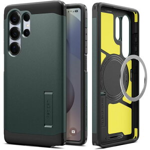 SpigenGalaxyS25Ultra�P�[�XMagfit�Ή��}�O�l�b�g���ڃX�^���h�t���}�b�g�ϏՌ��ČRMIL�K�i�^�t�E�A�[�}�[(AI)�E�}�O�t�B�b�gACS08966(�A�r�X�E�O���[��)