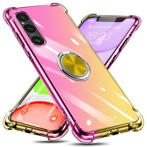 Xperia1V�P�[�X�����O�t���N���ATPU�O���f�[�V�����FSO-51D/SOG10�P�[�X�g�уJ�o�[�ϏՌ������ԍڃz���_�[�Ή���̌^�����h�~�h�o�ό`�h�~�S�ʕی�G�N�X�y���A1V�J�o�[��/�u���[