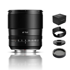 TTARTISAN 75mm F2 AF FX �}�E���g�����Y �t�� �t���[�� �I�[�g�t�H�[�J�X X�}�E���g �����Y ����a �|�[�g���[�g�p�J���������Y ���w�݌v X �}�E���g XS20 XS10 XE5 XE4 XE3 XE2S XE2 XE1