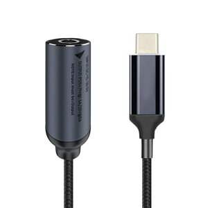 NFHKケーブルDCジャック4.5X3.0mm入力USB-CタイプC電源100W充電ケーブルノートパソコン電話PD9V5V20V