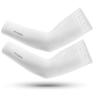 ROCKBROS(���b�N�u���X)�A�[���J�o�[�����Y�ăA�[���X���[�u�⊴UPF50+���Ă��~�ߋz����������~�߃A�E�g�h�A�X�|�[�c�S���t�싅�����j���O(�z���C�g�AL)
