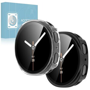 y2gzForGalaxyWatch844mmpP[XKXtB̌^GalaxyWatch8یJo[Sʕی십KXϏՌߗwh~X}[gEHb`P[X(ubN+NA)