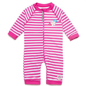 [Mazuliso]xr[bVK[hUPF50+UVJbg̎qs[XgWbp[(PinkStripe12-18Months)