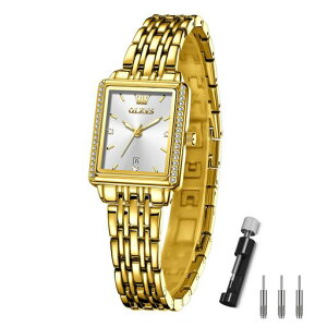 ���Ŏ��v ���f�B�[�X �l�p�� �S�[���h �l�C ���f�B�[�X�E�H�b�` OLEVS Watch for Women �h�� �N�H�[�c �w�l�p�r�� �v �A�i���O �r�W�l�X �L���L�� ���ꂢ ������� Ladies Watch �����p�r�� �v���t �c