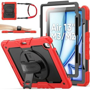 SEYMACstock2025N/2024N13C`iPadAir(M3/M2)ϏՌP[XیtBty[360°]X^hnhXgbvV_[XgbvSʕیJo[iPadAir13