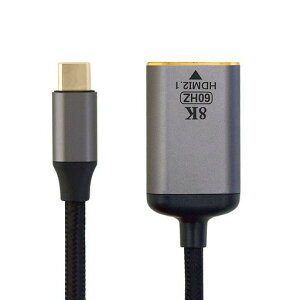 cablecc USB4 USB-C Type-C�\�[�X���烁�X HDMI 2.0 �P�[�u���f�B�X�v���C 8K 60HZ UHD 4K HDMI �I�X���j�^�[