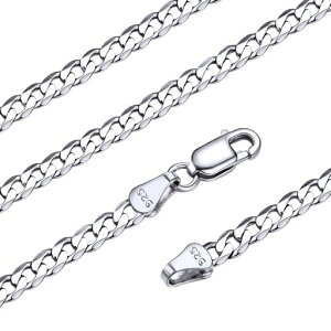 [Silvora]Vo[925lbNXY`F[̂݊약AM[`F[lbNXfB[X45cm3mmANZT[