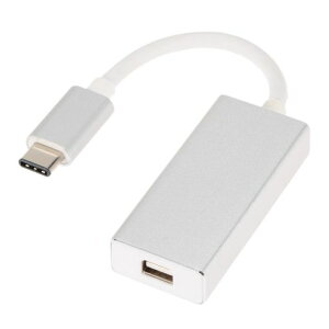 chenyang USB-C USB 3.1 Type C �\�[�X - Mini DisplayPort DP �V���N �f�B�X�v���C 4K 1080p HDTV �A�_�v�^�[�P�[�u�� �V���o�[�A���~�j�E���P�[�X�t�� �m�[�g�p�\�R�� Mac�p
