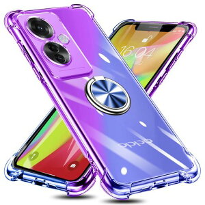 OPPOReno11A�p�P�[�X�����O�t��TPU�O���f�[�V�����FCPH2603�p�g�уJ�o�[�ϏՌ������ԍڃz���_�[�Ή���̌^�����h�~�h�o�ό`�h�~�S�ʕی�I�b�|���m11a�p�J�o�[��/�u���[W-CSZH-49-03