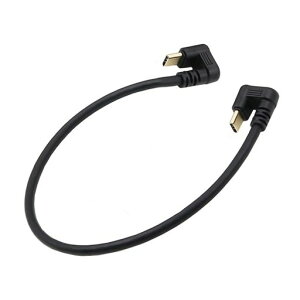 cablecc Power Data Video 10Gbps USB3.0 Type C - USB-C �I�X-�I�X ���� U���^ �o�b�N�A���O���P�[�u�� NS�X�C�b�` �d�b �m�[�g�p�\�R���p