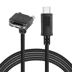 XIWAI MICRO USB3.0 - USB-C TYPE-C �z�X�g�X�N�����[�}�E���g 90�x������5GBPS�P�[�u�� �Y�Ɨp�J�����X�g���[�W�p