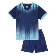 [Hiheart] キッズ サッカーウエアセット 半袖 短パン 子供 ボーイズ ジュニア サッカージャージ トレーニ…