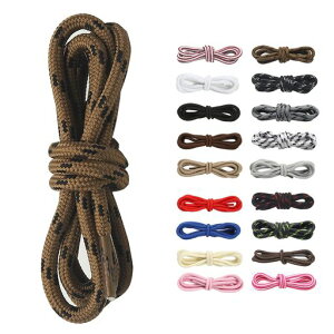 [Amerlery]�C�Ђ��ەR�V���[���[�X100cm120cm140cm160cm4mm���u�[�c�p�C�RShoelaces2����(4�{)�K���o�R�C�A�u�[�c�A��ƌC�A�J�W���A���V���[�Y(�u���E��/�u���b�N120cm)