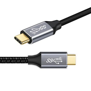CABLECC TYPE-C USB-C�j������j��USB3.1 10GBPS 100W�f�[�^�P�[�u�����b�v�g�b�v�d�b�p�̓d�q�}�[�J�[150cm
