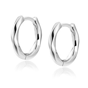 KRKC&COフープピアスリングピアスメンズ幅15mmシルバー925リング取り外し可能レディース金属アレルギー対応両耳14金メッキ2WAYラウンドフープ3色シンプルユニセックスギフト