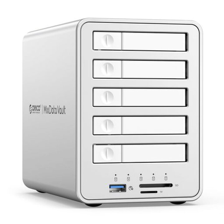 楽天市場】ORICO オールフラッシュ SSDケース 5台 8TB*5 RAIDケース 