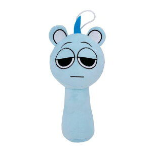 スプランキーぬいぐるみ25CMSprunkiぬいぐるみ人形ホラーゲームぬいぐるみ柔らかいぬいぐるみ動物枕フィギュア人形大人子供へのクリスマス誕生日プレゼント(ブルー)