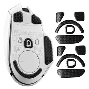 IMMOENUC-�}�E�X�\�[��RazerBasiliskV3Pro�Ή�2���Z�b�g�A���ϋv���A�ᖀ�C�A����Ȗ�l�݌v�A���^�A�}�E�X�r�������p�A���萫�\����(�u���b�N)