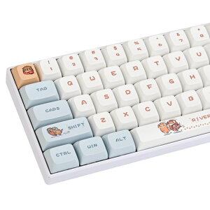127 �L�[ PBT ���؈�� �L�[�L���b�v�Z�b�g XDA �v���t�@�C�� �J�X�^���L�[�L���b�v ���킢���f�U�C�� US���C�A�E�g 60% 65% 100% Cherry Gateron MX�X�C�b�` ���J�j�J���L�[�{�[�h�Ή� (Otter)
