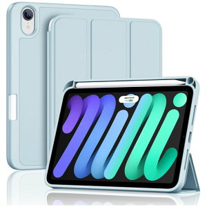 ProCaseiPadMiniA17Pro��7����(2024����)Mini6��6����(2021����)�P�[�X8.3�C���`�y���z���_�[�t���I�[�g�X���[�v/�E�F�C�N�@�\�ϏՌ��O�܂�X�^���h�K�p�@��:iPadMiniA17