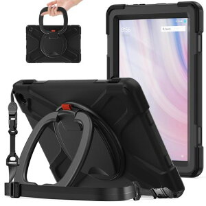 Fire HD 10 ��13���� �P�[�X �c�u�� ���|�� ���F ���C���{�[ �ČRMIL���i �ϏՌ� Fire HD 10 & 10 Plus 2023 ��13���� ��p�ی�J�o�[ �V�����_�[�X�g���b�v 360°��] �L�b�Y ���킢�� �ď�v �q��