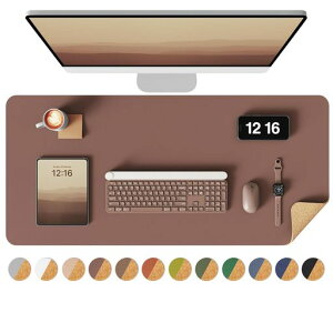 YSAGiデスクマットコルクデスクパット環境に優しいパソコンマットゲーミングマウスパッドオフィス及び自宅用テーブルマット(オークレッド60*35cm)