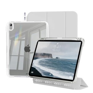 JKSML �Ή� iPad Air 11�C���` �P�[�X (M4/M3/M2) ���E�������P�[�X ��5/4���� 10.9�C���`�Ή� (�O���[)