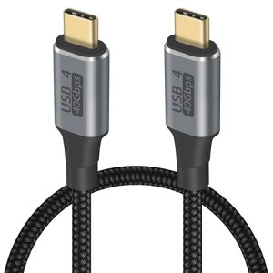 DuttekThunderbolt3�Z���[�d�P�[�u��40GbpsUSBTypeC�Z���P�[�u��USB4�I�X�I�X8kThunderbolt4�P�[�u��PD100W�����[�d��8K@60Hz�r�f�I�o��Thunderbolt
