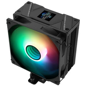 ThermalrightAssassinSpirit120VisionARGBBlackCPUAirCooler�A1500RPM���x��PC��p�A1.54in��240*240�𑜓x�p���[IPSLCD�X�N���[���AIntel