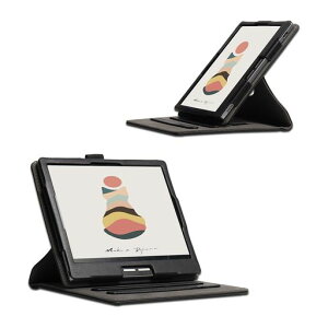 MingfengケースBIGMEB751CColorEinkカラータブレット用-軽量でハードなバックシェル保護ブックフォリオカバーペンホルダー付きB571360度回転7.0インチ用(Fro:B751C7.0)