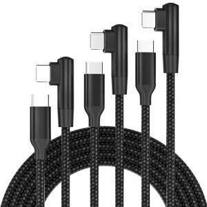 USB-C&USB-C�P�[�u��L��(1m�u���b�N)�y3�{�g�zSLEIJAOOE�y60W�}���[�d/USB2.0�K�i/PD�Ή��z���ϋv�i�C����TypeC(CtoC)�P�[�u��100cm