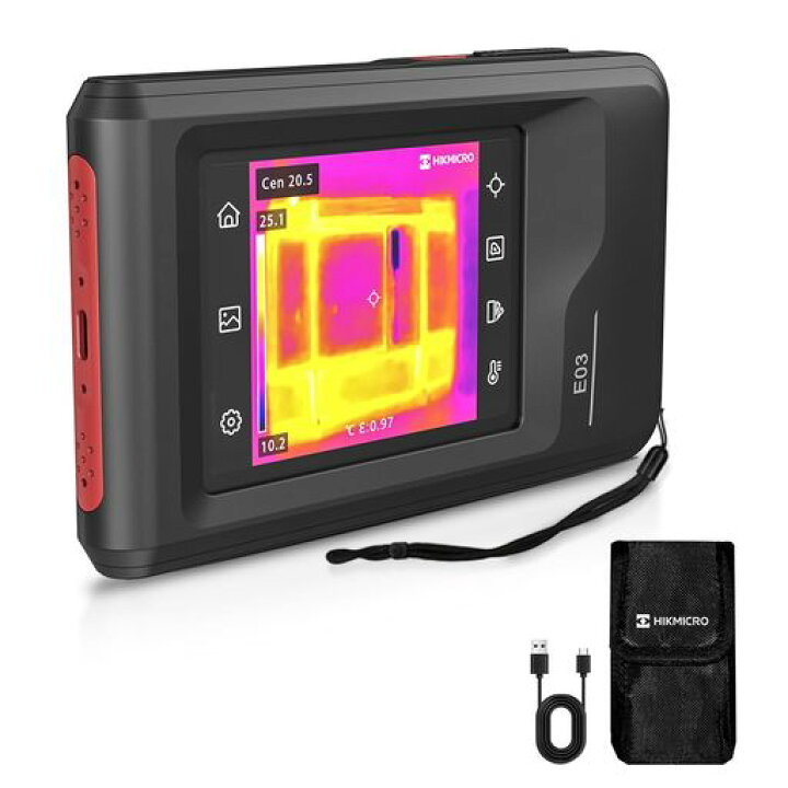 楽天市場】HIKMICRO E03 サーモグラファーカメラ240 X 240 SUPERIR 