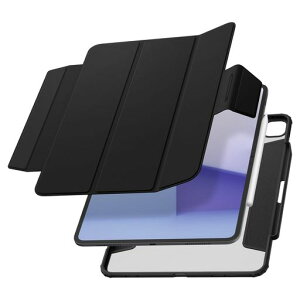 SpigeniPadPro13�C���`M5/M4(2025/2024)�P�[�X�X�����y�ʑϏՌ��C�菝�h�~�ߔM�h�~�ی�J�o�[�G�A�E�X�L���E�v��ACS07766(�u���b�N)